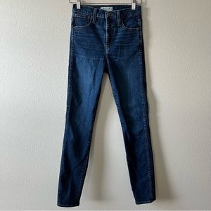 Madewell 10” high rise skinny jeans size 25